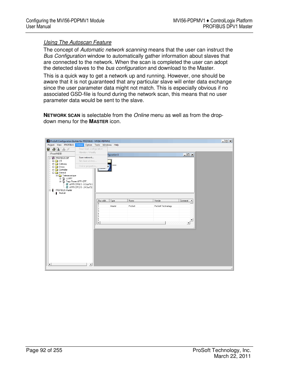 ProSoft Technology MVI56-PDPMV1 User Manual | Page 92 / 255