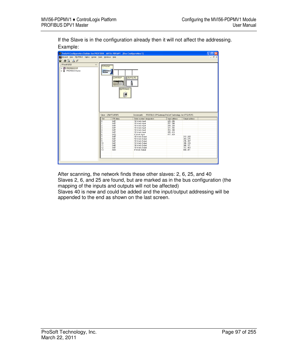 ProSoft Technology MVI56-PDPMV1 User Manual | Page 97 / 255