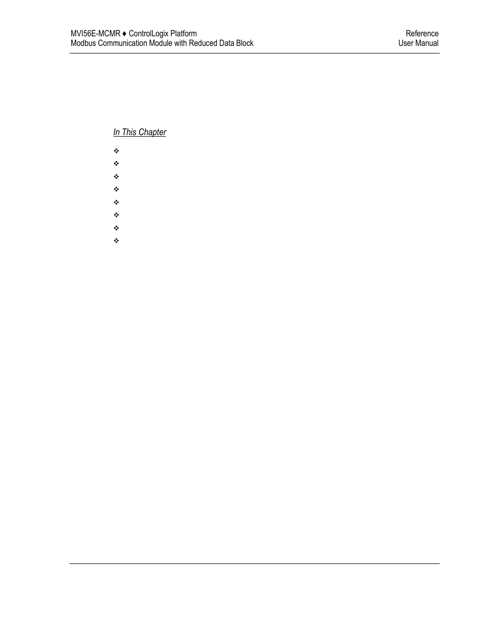 6reference | ProSoft Technology MVI56E-MCMR User Manual | Page 143 / 225