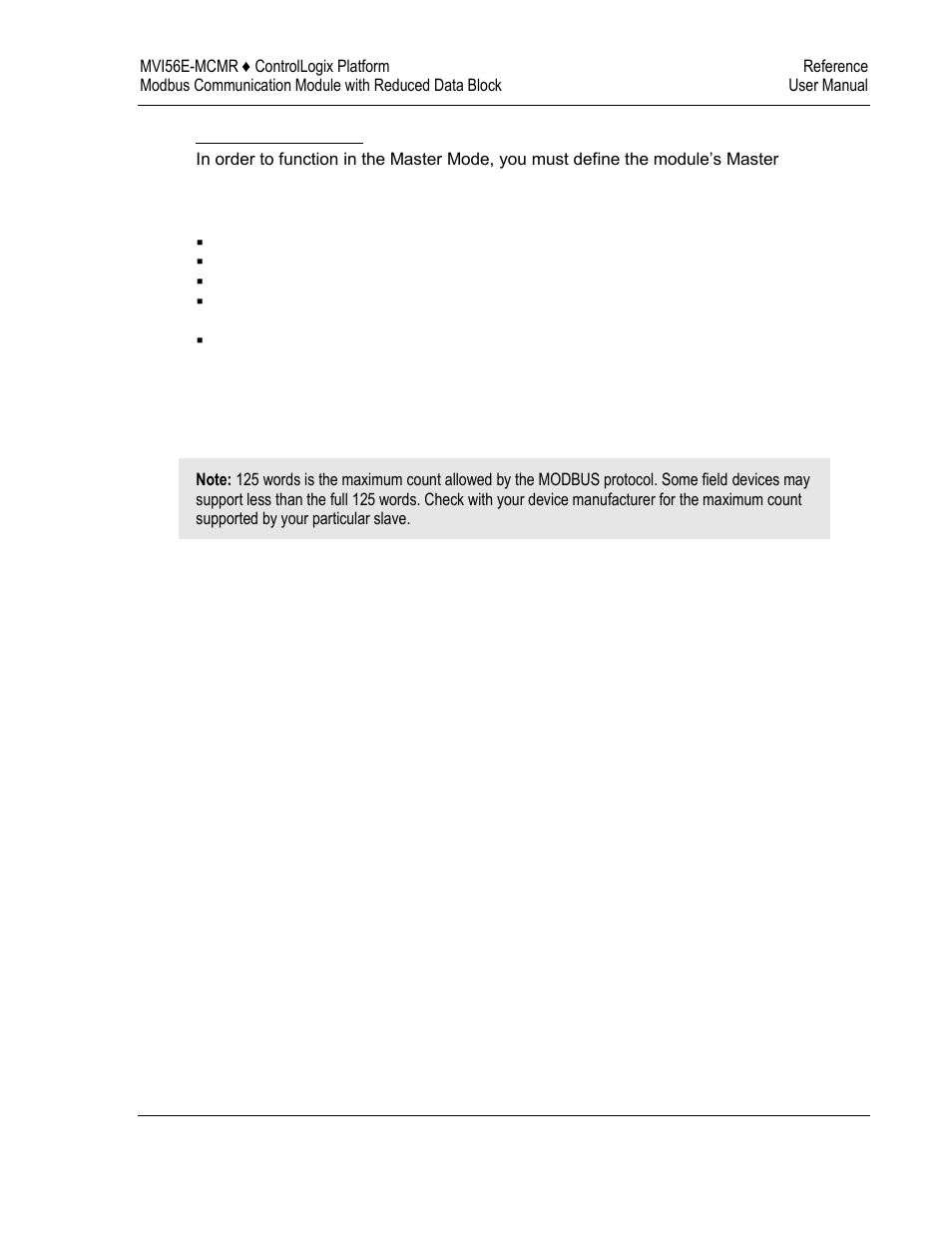 ProSoft Technology MVI56E-MCMR User Manual | Page 169 / 225
