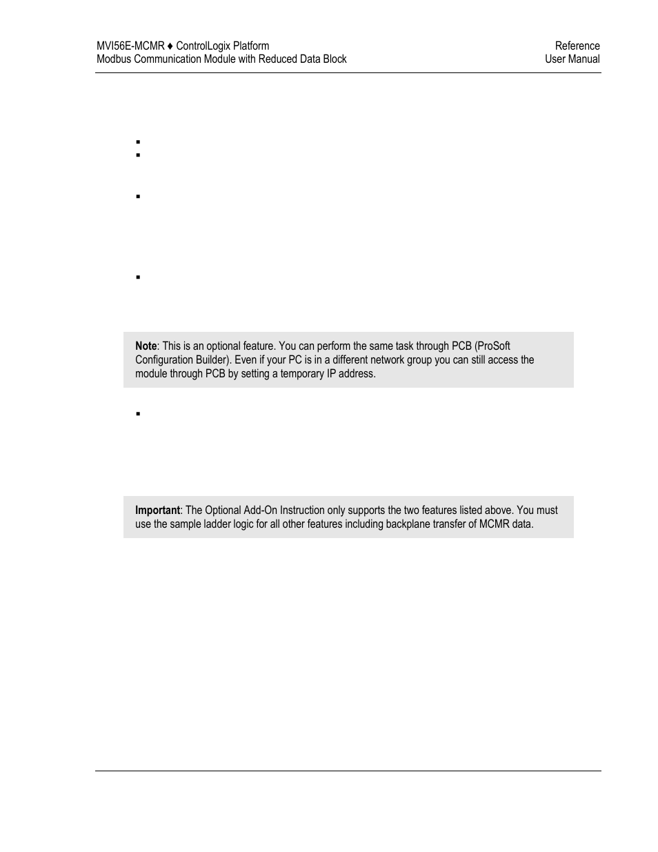 Using the optional add-on instruction rung import | ProSoft Technology MVI56E-MCMR User Manual | Page 193 / 225