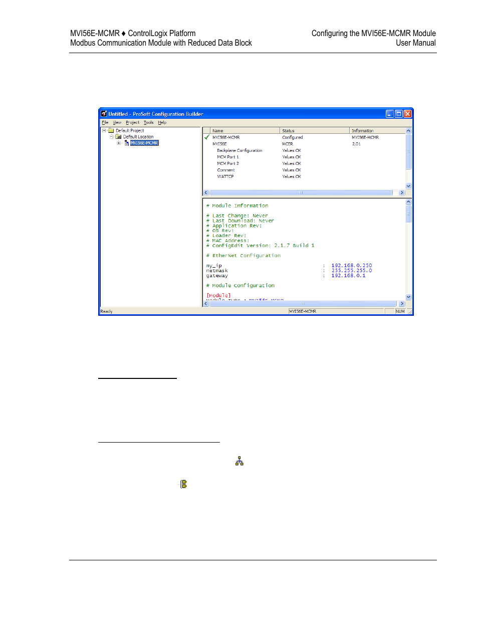 ProSoft Technology MVI56E-MCMR User Manual | Page 53 / 225