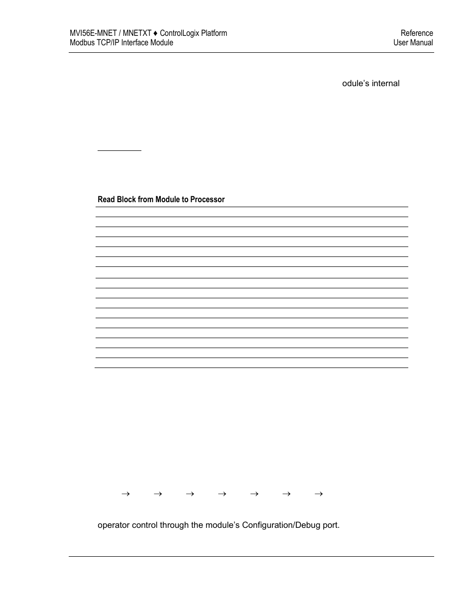 E 113) | ProSoft Technology MVI56E-MNET/MNETXT User Manual | Page 113 / 181