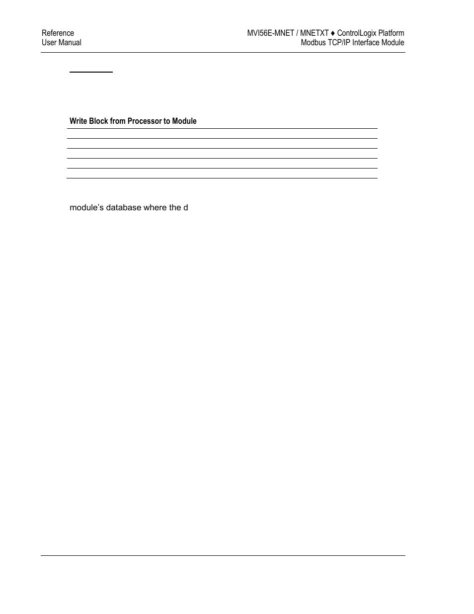 ProSoft Technology MVI56E-MNET/MNETXT User Manual | Page 116 / 181