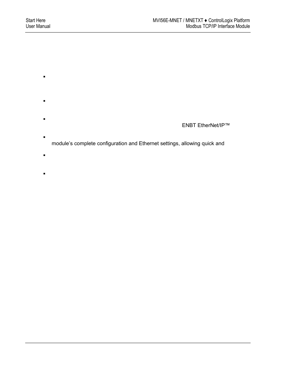 What's new | ProSoft Technology MVI56E-MNET/MNETXT User Manual | Page 12 / 181