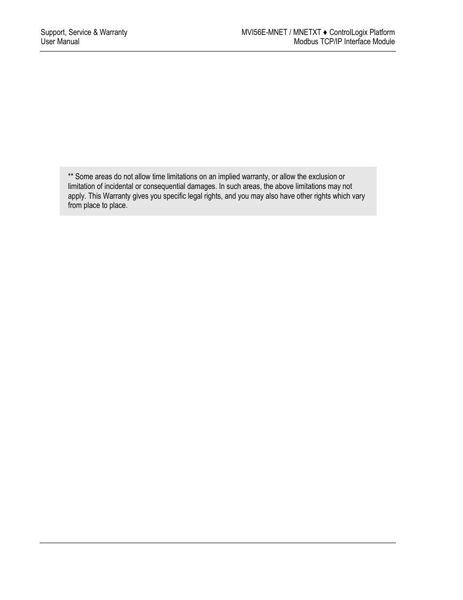 ProSoft Technology MVI56E-MNET/MNETXT User Manual | Page 176 / 181
