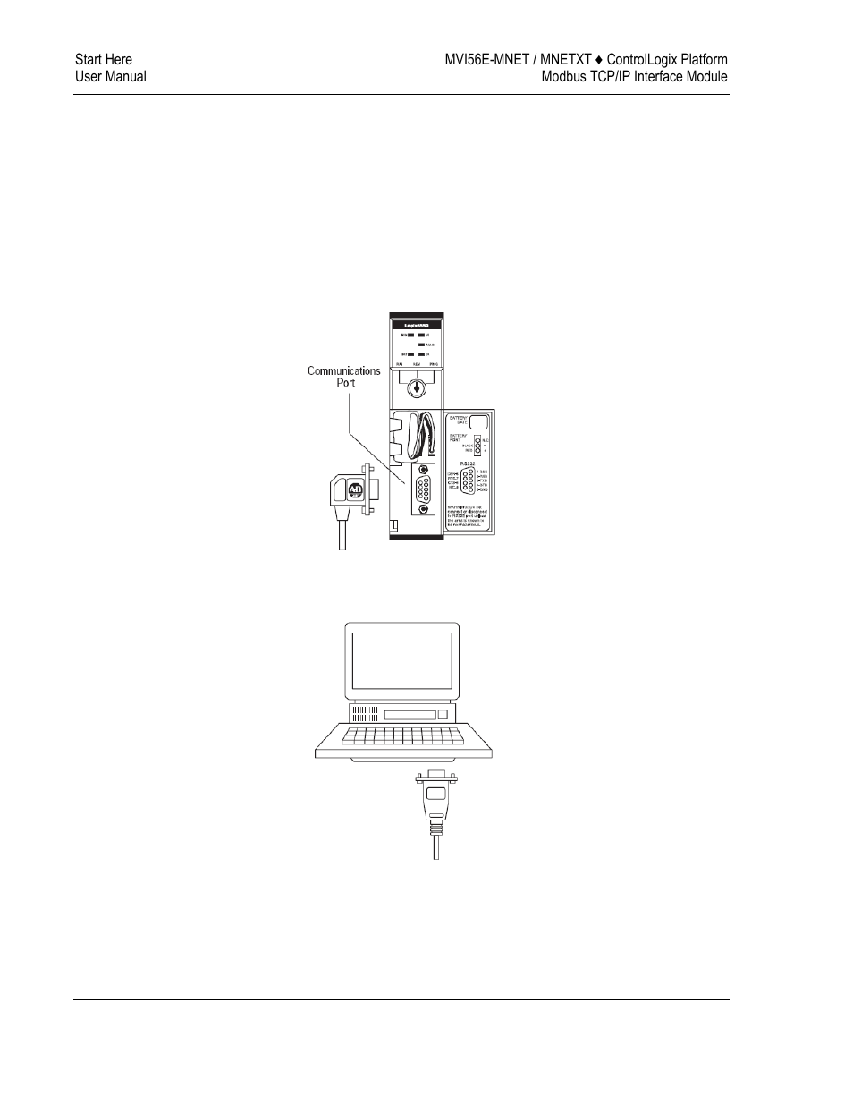 Connecting your pc to the controllogix processor | ProSoft Technology MVI56E-MNET/MNETXT User Manual | Page 32 / 181