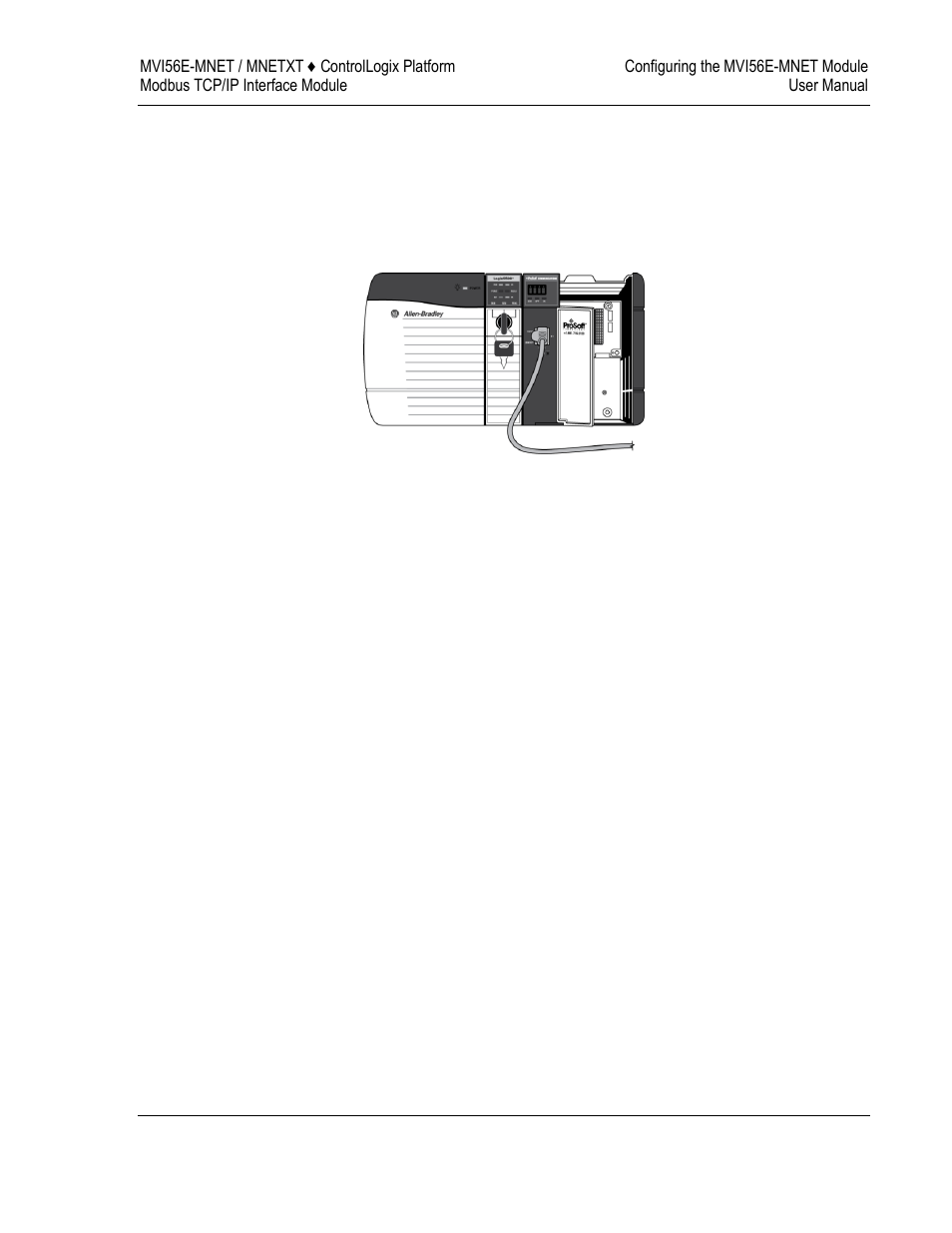 Connecting your pc to the module | ProSoft Technology MVI56E-MNET/MNETXT User Manual | Page 59 / 181