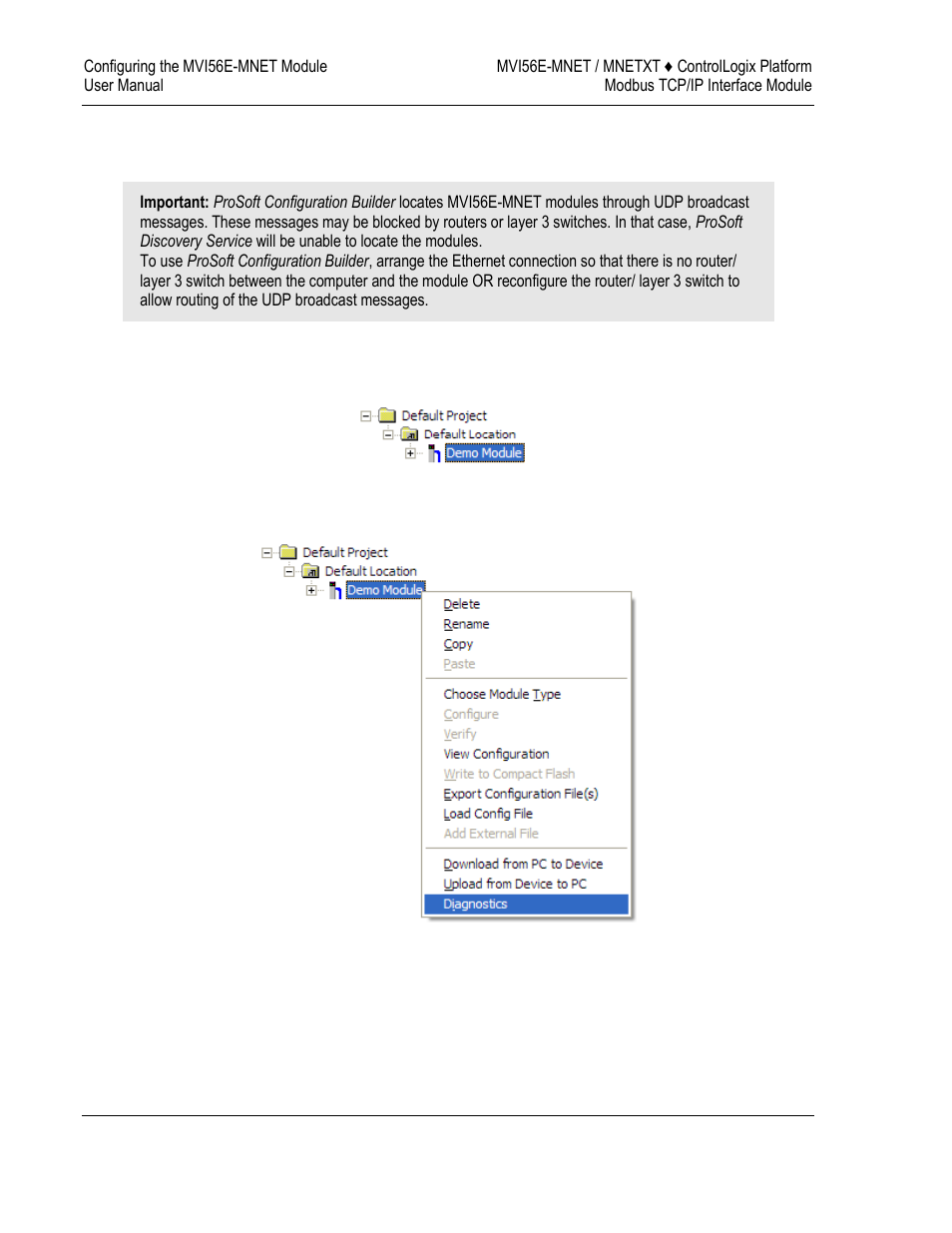 ProSoft Technology MVI56E-MNET/MNETXT User Manual | Page 60 / 181