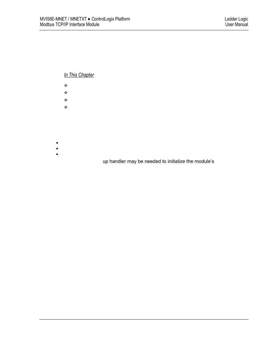 3ladder logic | ProSoft Technology MVI56E-MNET/MNETXT User Manual | Page 75 / 181
