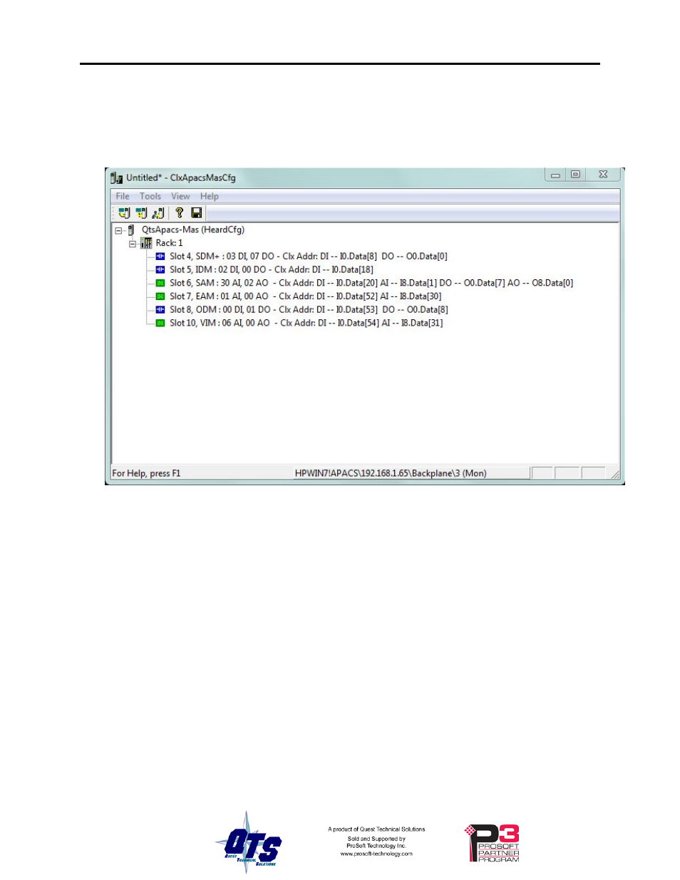 Assigning controllogix addresses, What gets mapped | ProSoft Technology CLX-APACS User Manual | Page 36 / 53