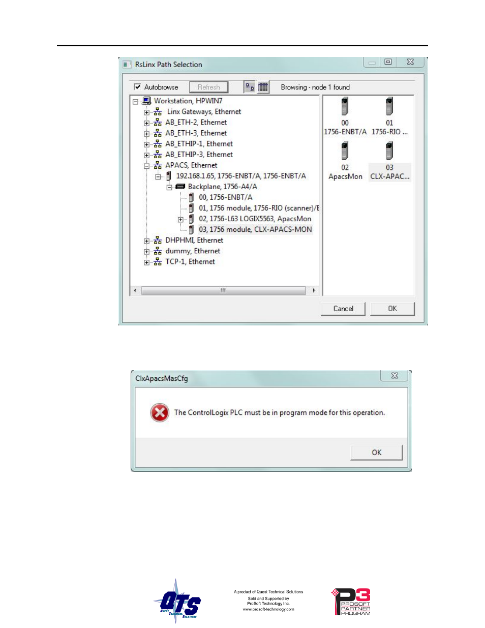 ProSoft Technology CLX-APACS User Manual | Page 40 / 53