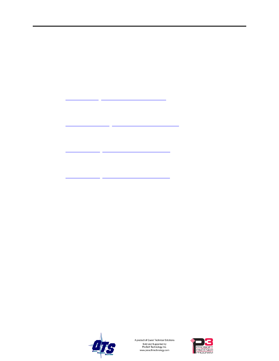 Support | ProSoft Technology CLX-APACS User Manual | Page 52 / 53