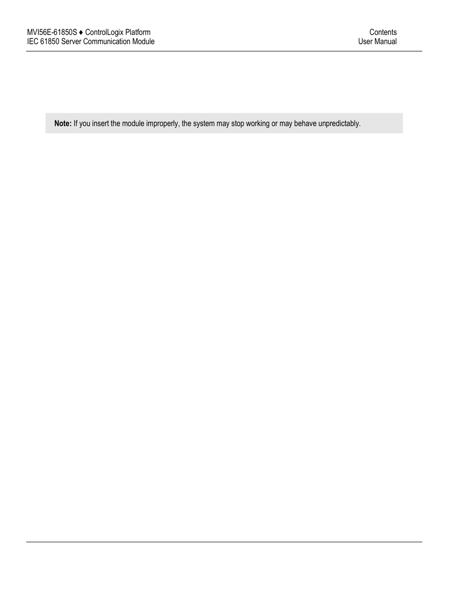 ProSoft Technology MVI56E-61850S User Manual | Page 11 / 81