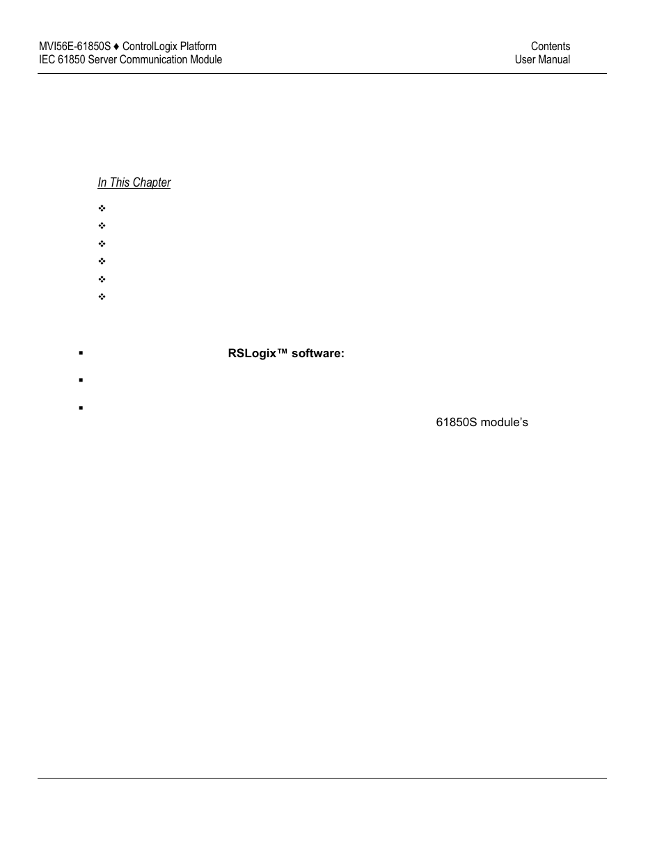 1start here | ProSoft Technology MVI56E-61850S User Manual | Page 7 / 81