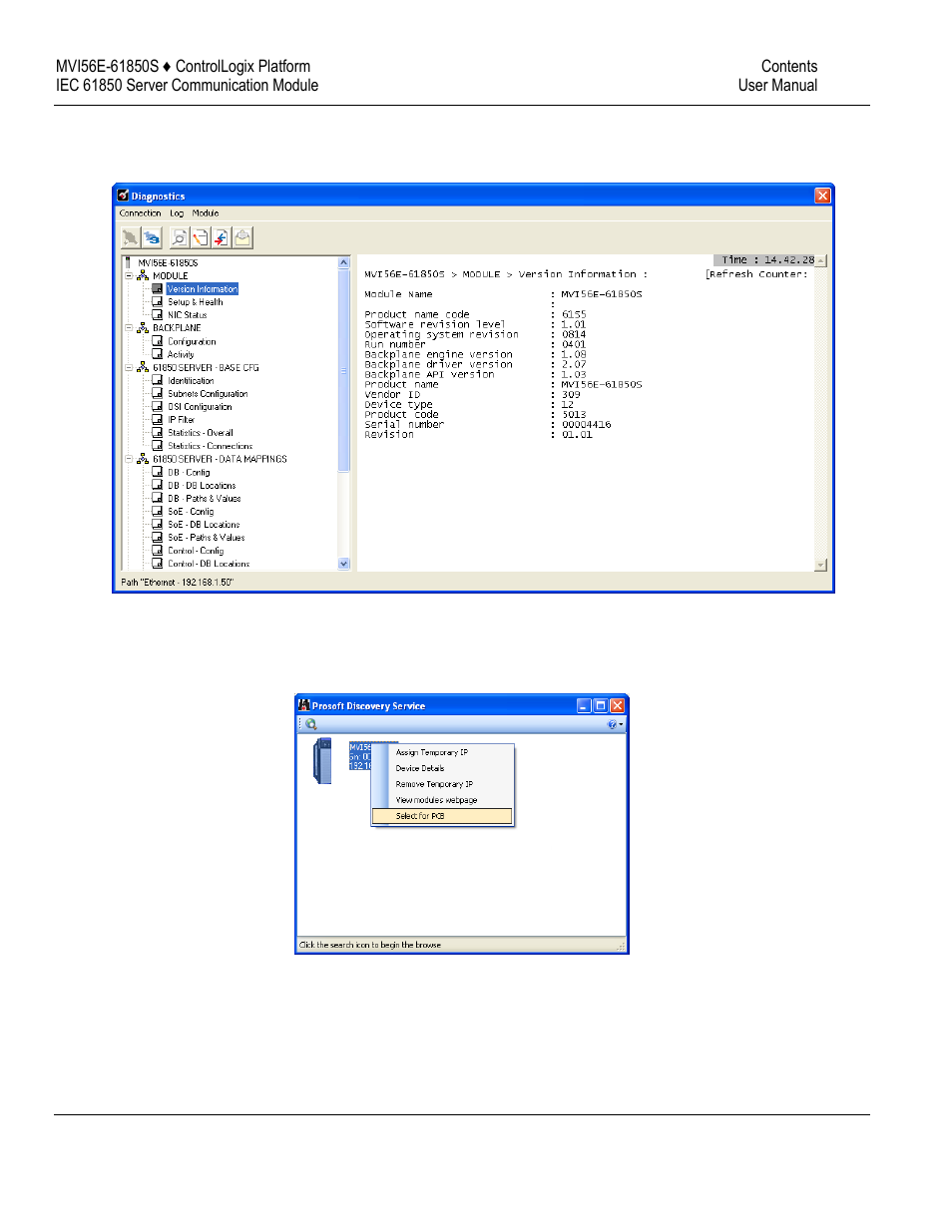 ProSoft Technology MVI56E-61850S User Manual | Page 71 / 81