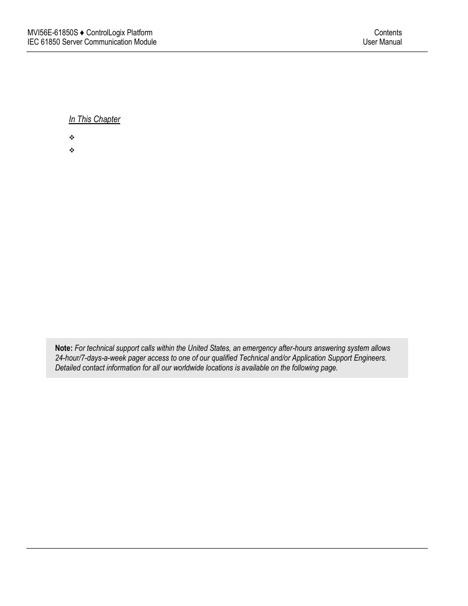 7support, service & warranty | ProSoft Technology MVI56E-61850S User Manual | Page 79 / 81