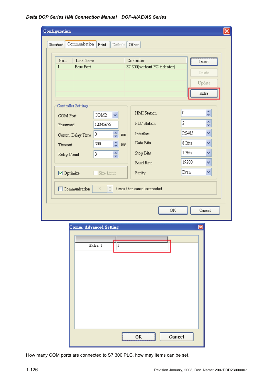 Delta Electronics Network Device DOP-A/AE/AS User Manual | Page 127 / 137
