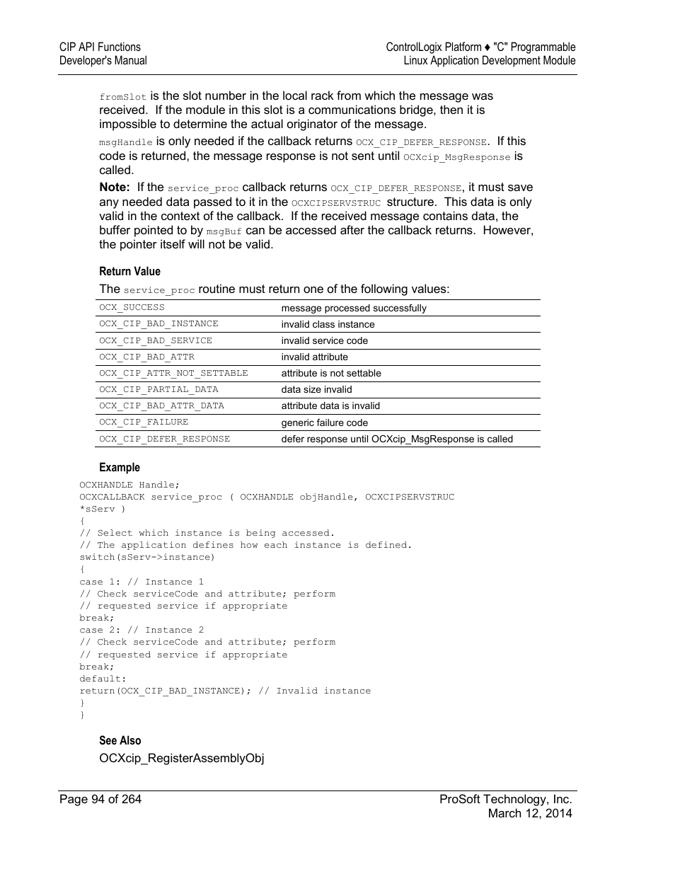 ProSoft Technology MVI56E-LDM User Manual | Page 100 / 264