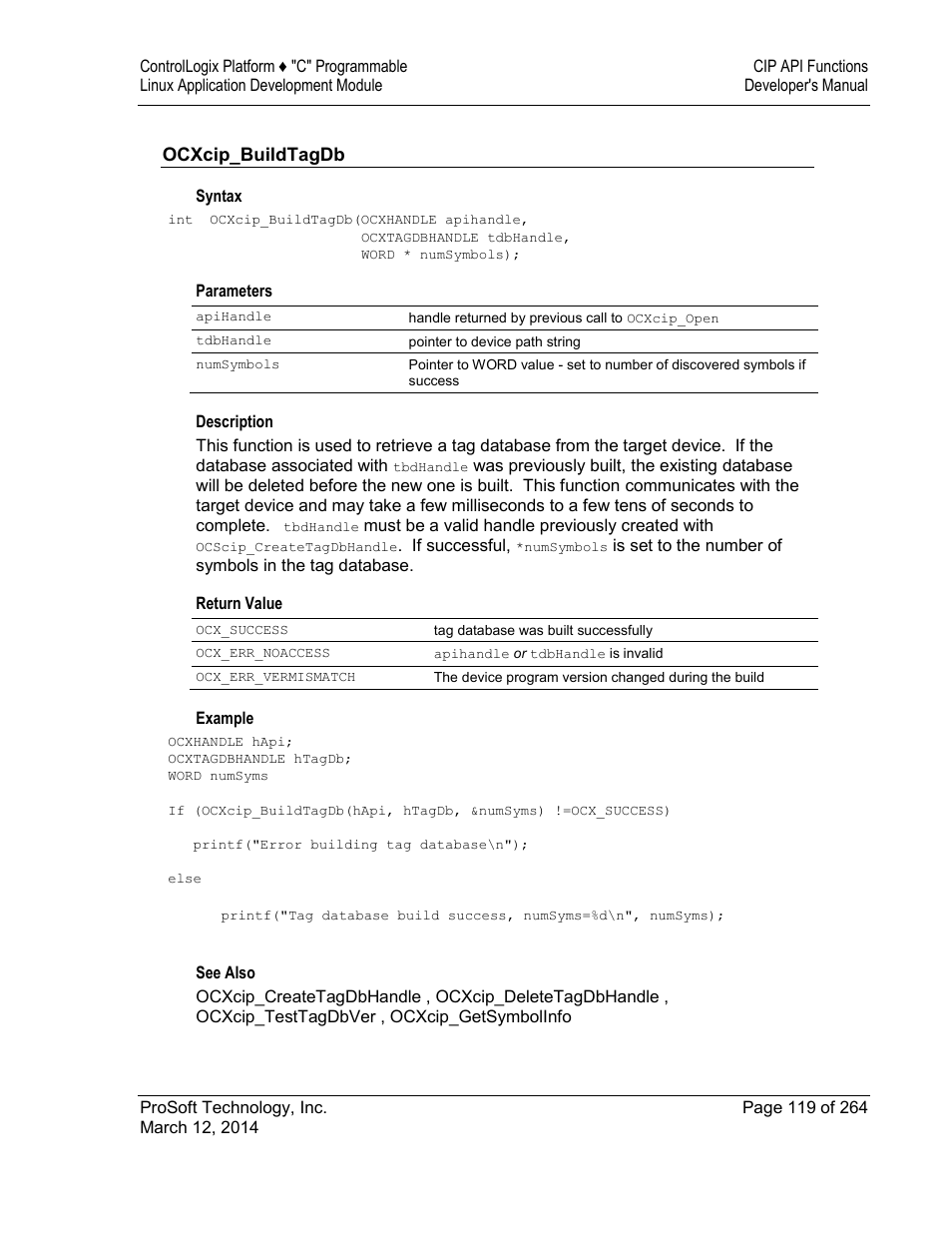 ProSoft Technology MVI56E-LDM User Manual | Page 125 / 264