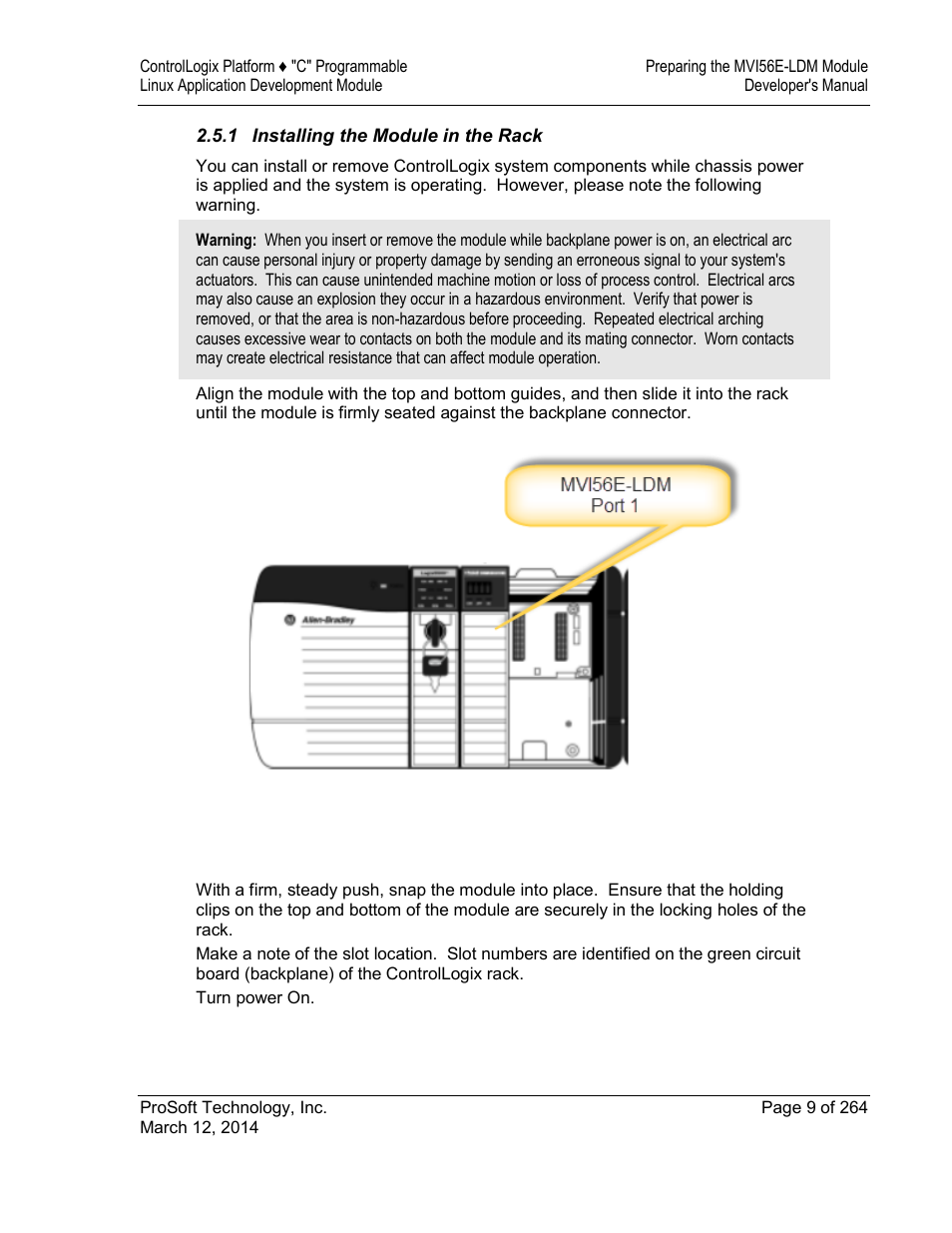 ProSoft Technology MVI56E-LDM User Manual | Page 15 / 264