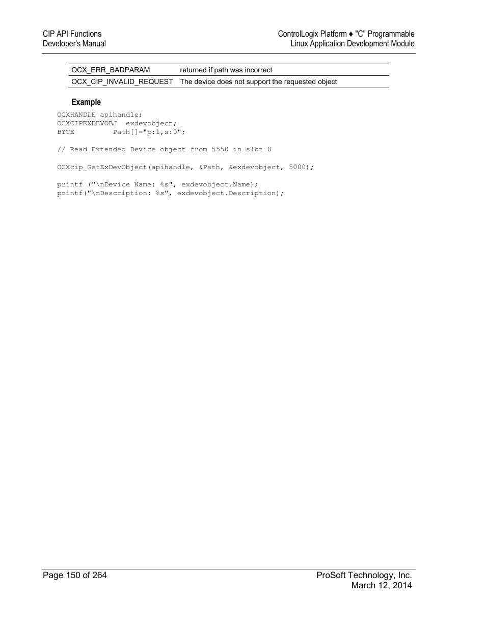 ProSoft Technology MVI56E-LDM User Manual | Page 156 / 264