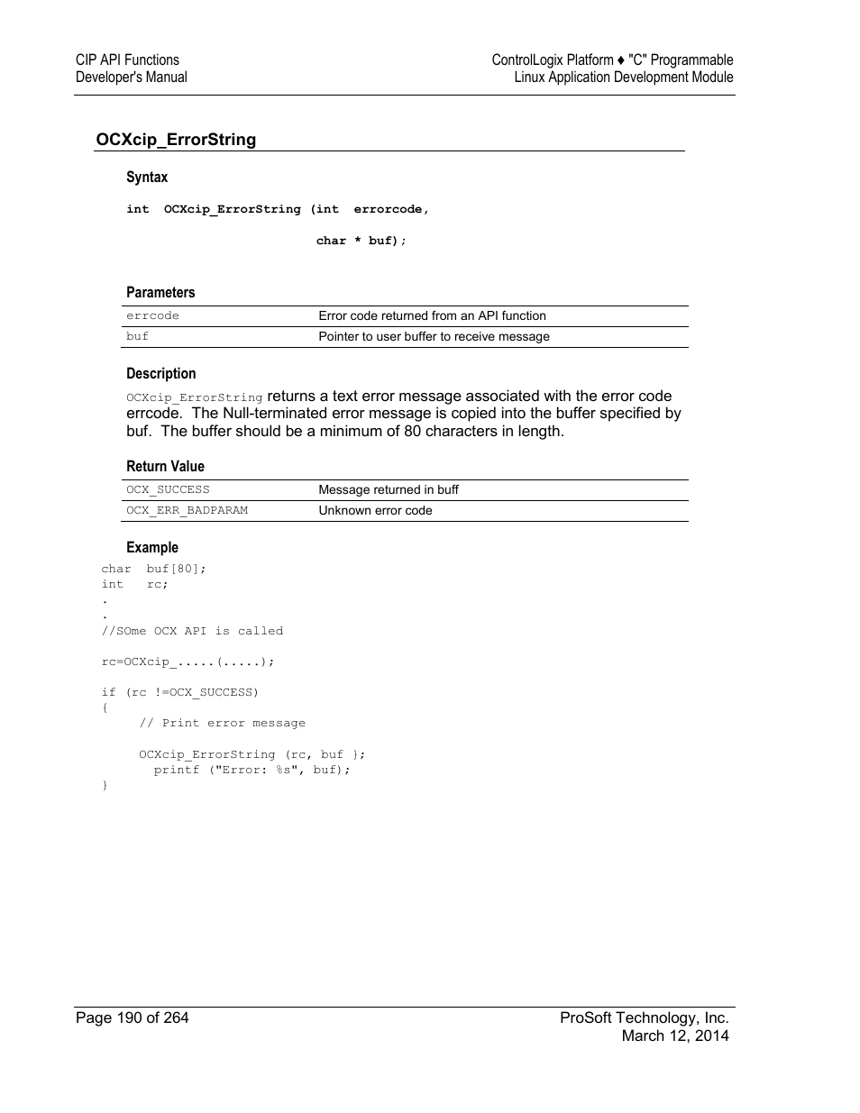 ProSoft Technology MVI56E-LDM User Manual | Page 196 / 264