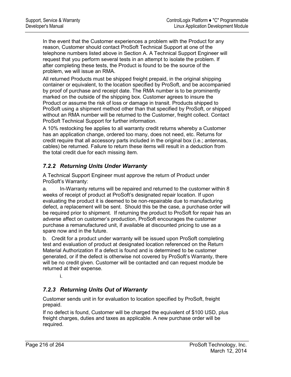 ProSoft Technology MVI56E-LDM User Manual | Page 222 / 264