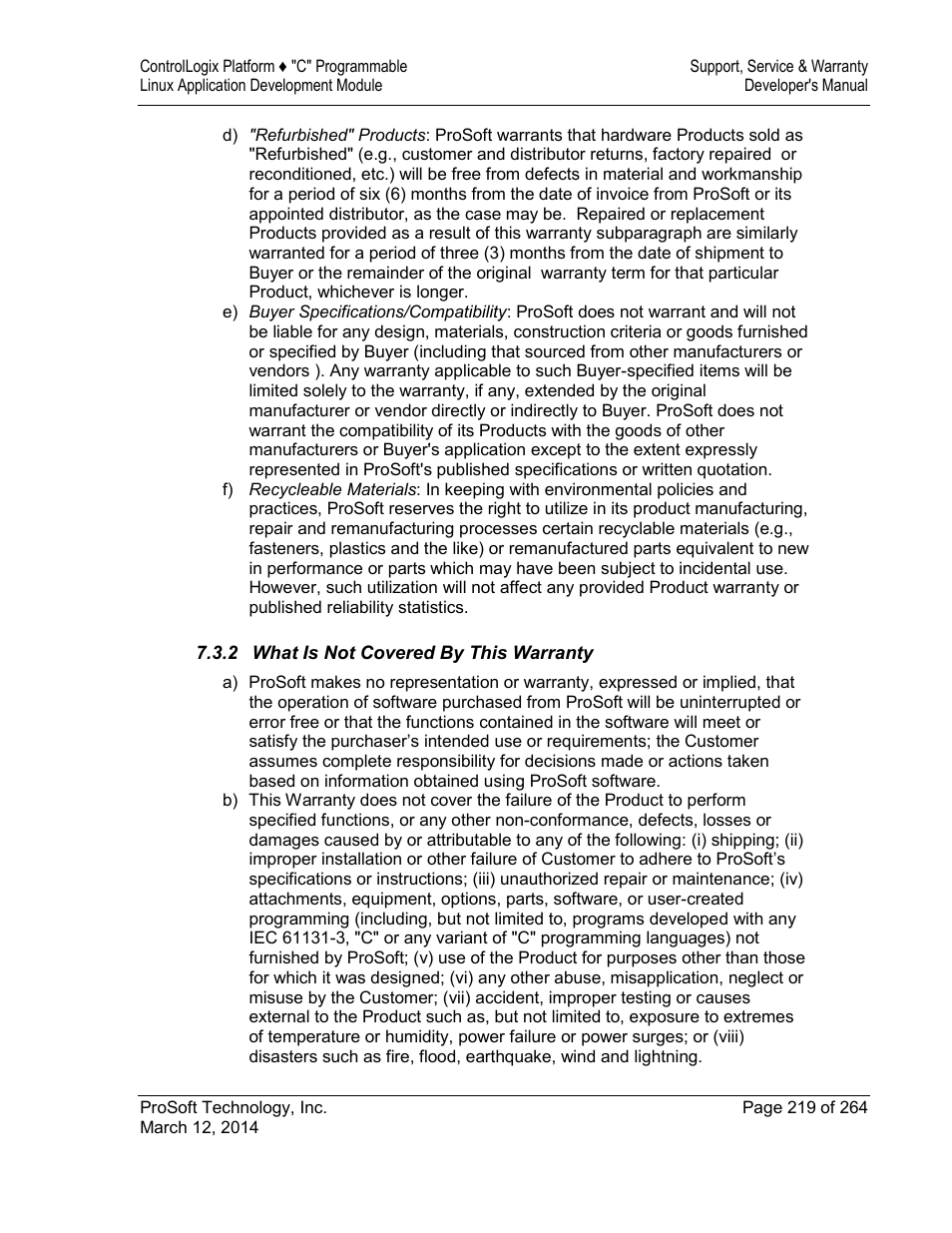 ProSoft Technology MVI56E-LDM User Manual | Page 225 / 264