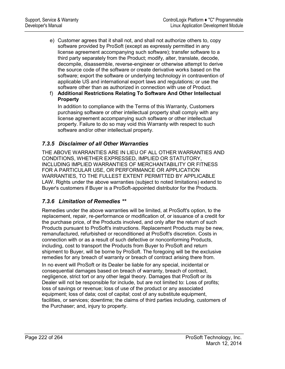 ProSoft Technology MVI56E-LDM User Manual | Page 228 / 264