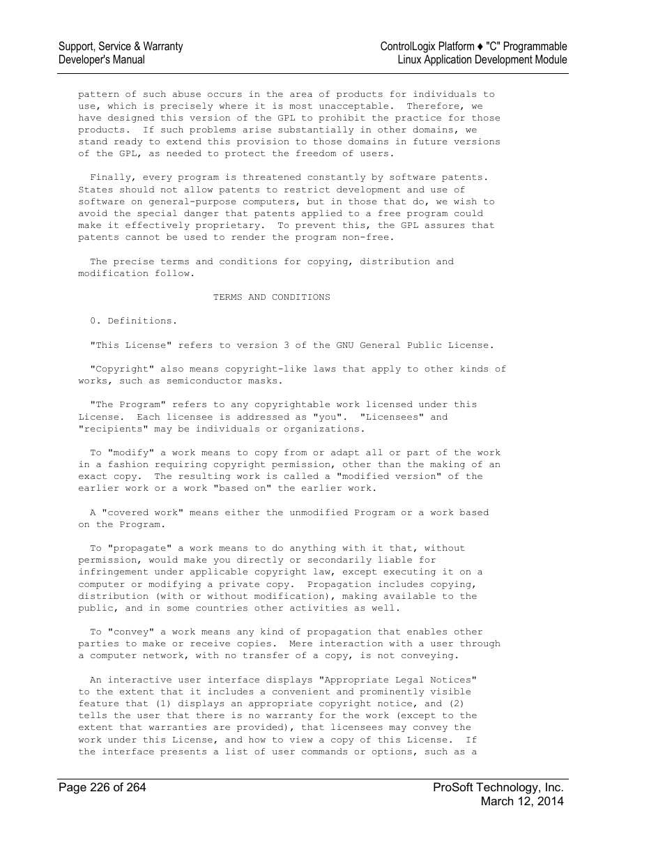 ProSoft Technology MVI56E-LDM User Manual | Page 232 / 264