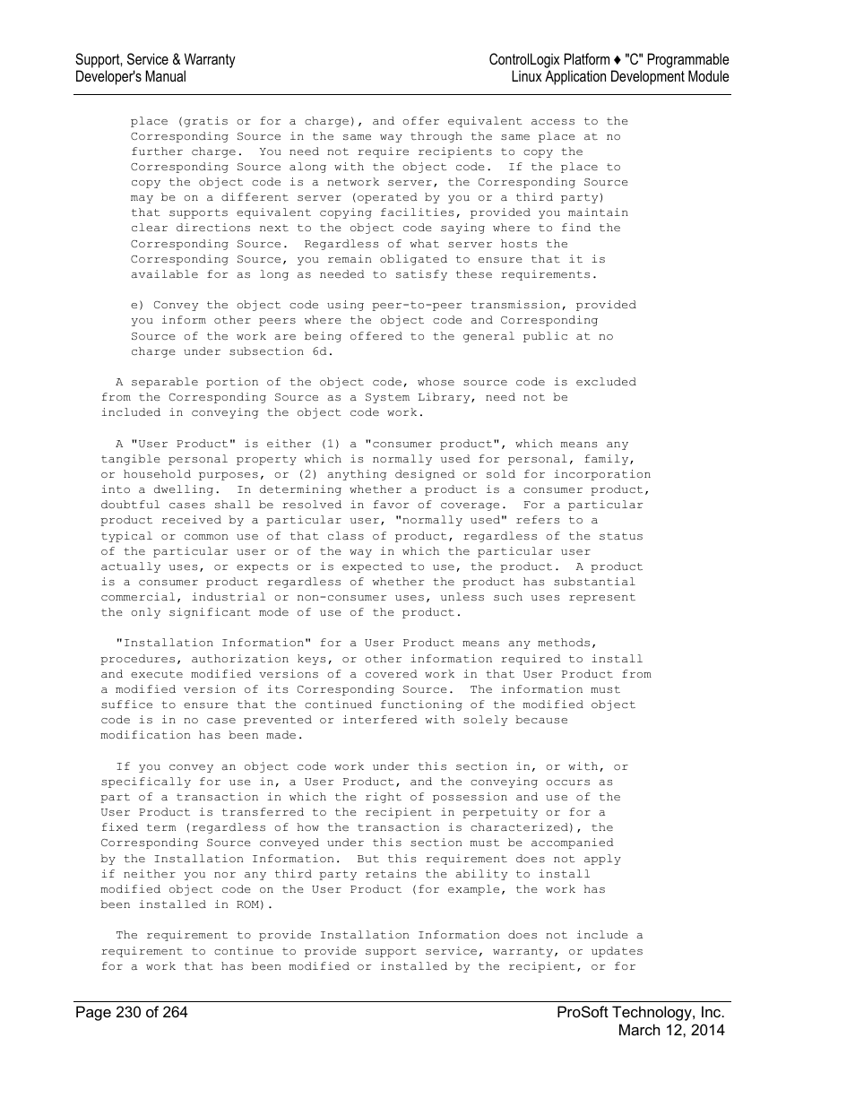 ProSoft Technology MVI56E-LDM User Manual | Page 236 / 264