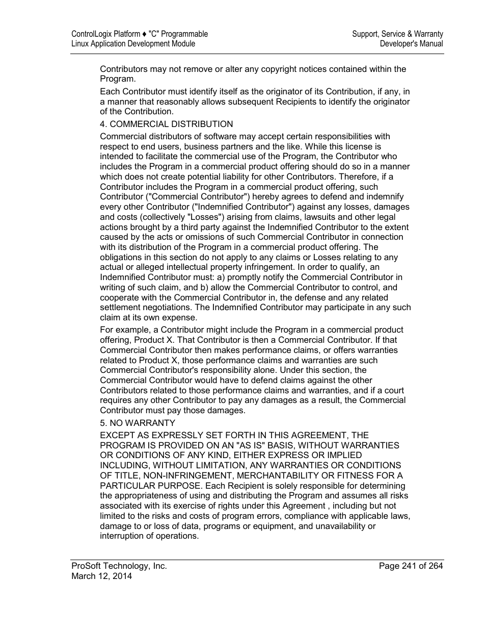 ProSoft Technology MVI56E-LDM User Manual | Page 247 / 264