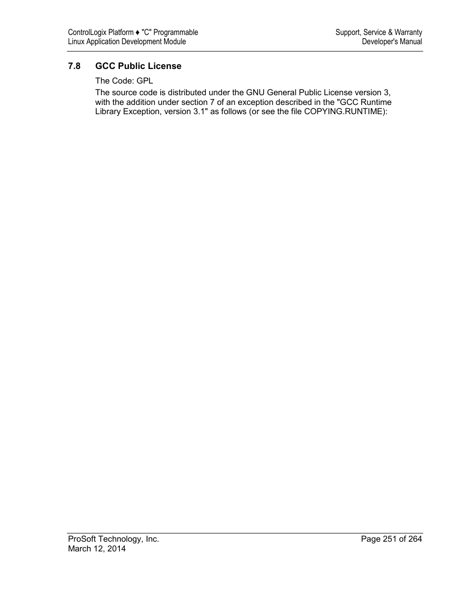 ProSoft Technology MVI56E-LDM User Manual | Page 257 / 264