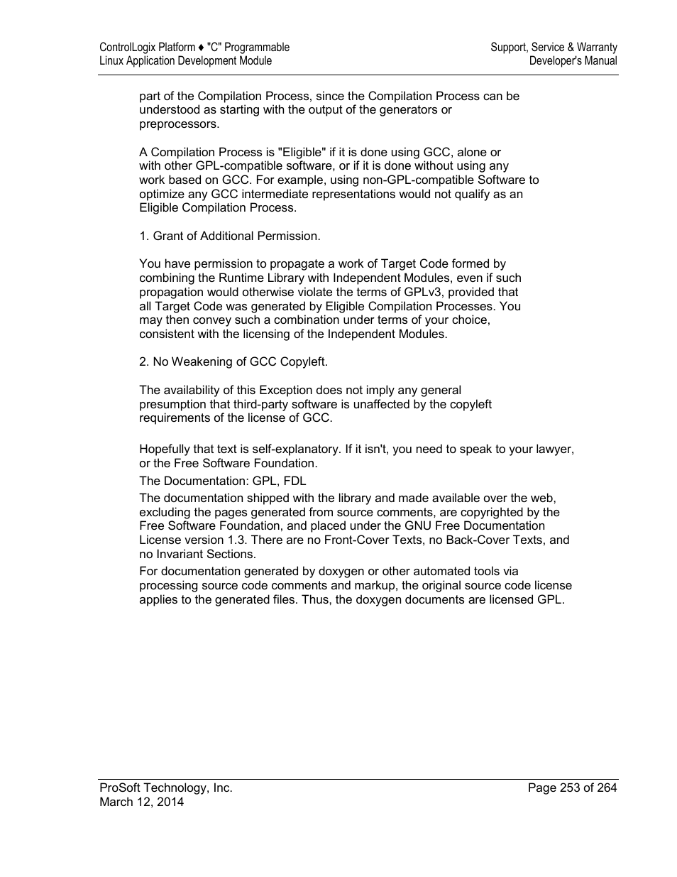 ProSoft Technology MVI56E-LDM User Manual | Page 259 / 264