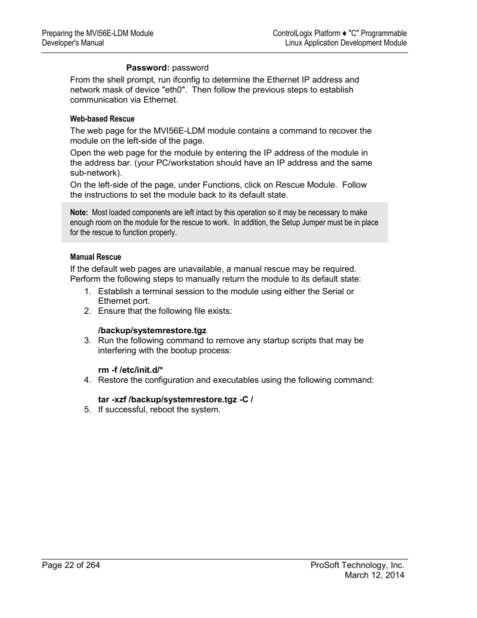 ProSoft Technology MVI56E-LDM User Manual | Page 28 / 264