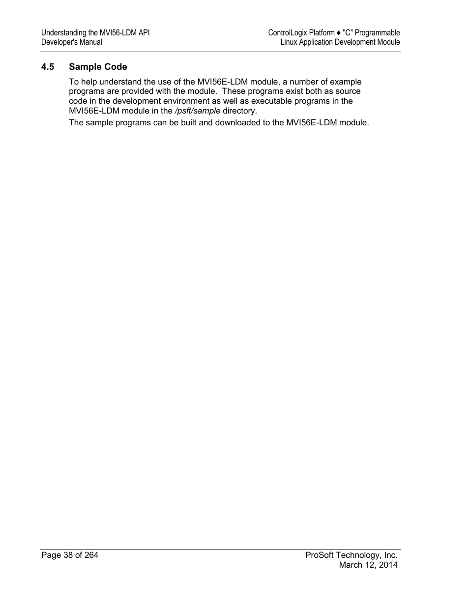 ProSoft Technology MVI56E-LDM User Manual | Page 44 / 264