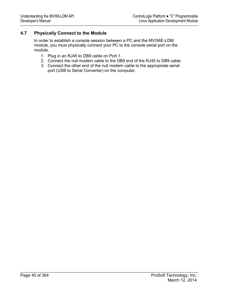 ProSoft Technology MVI56E-LDM User Manual | Page 46 / 264