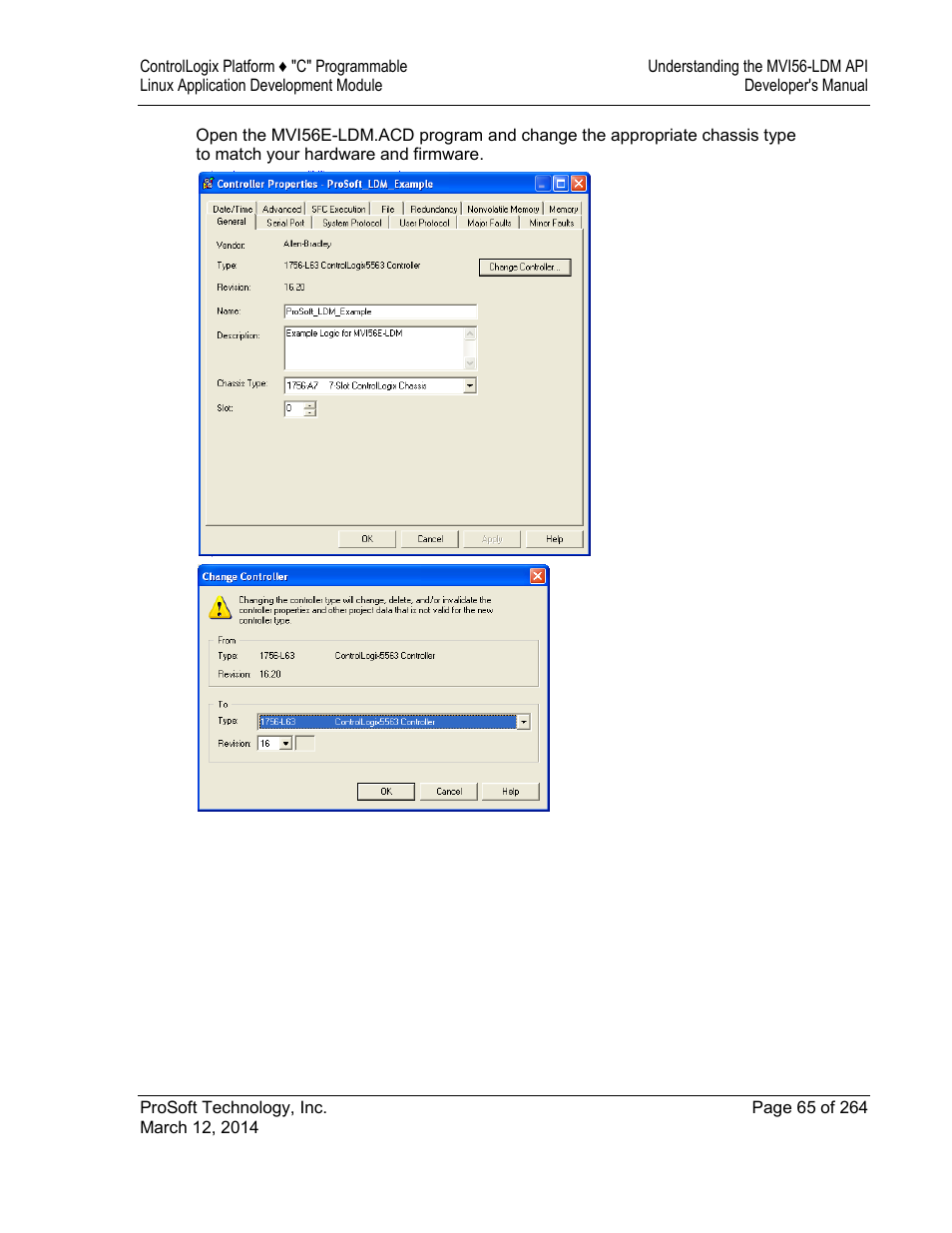 ProSoft Technology MVI56E-LDM User Manual | Page 71 / 264