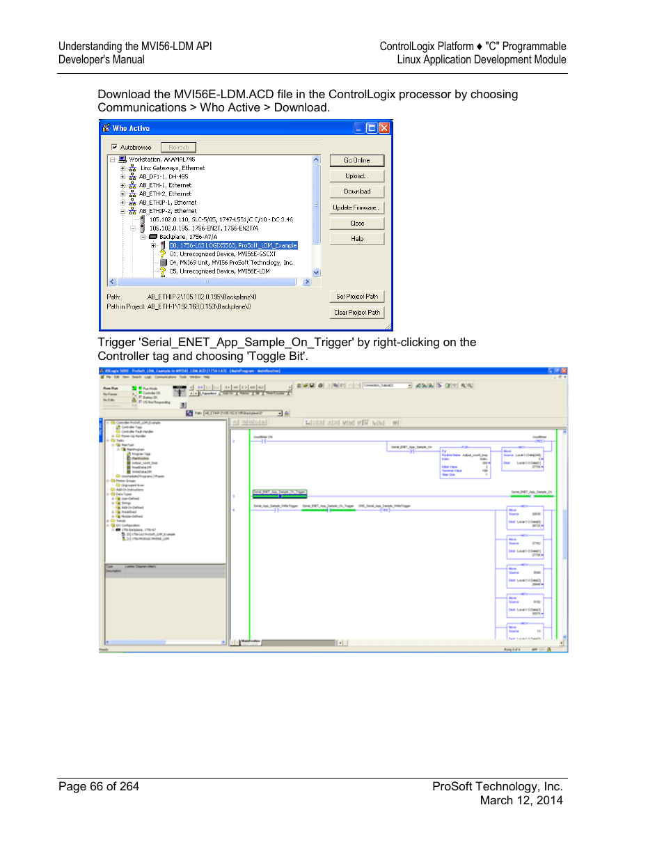 ProSoft Technology MVI56E-LDM User Manual | Page 72 / 264