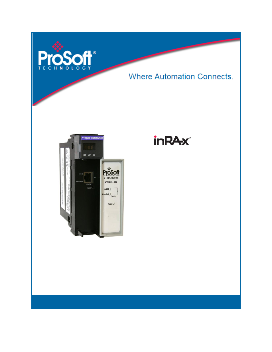 ProSoft Technology MVI56E-SIE User Manual | 168 pages