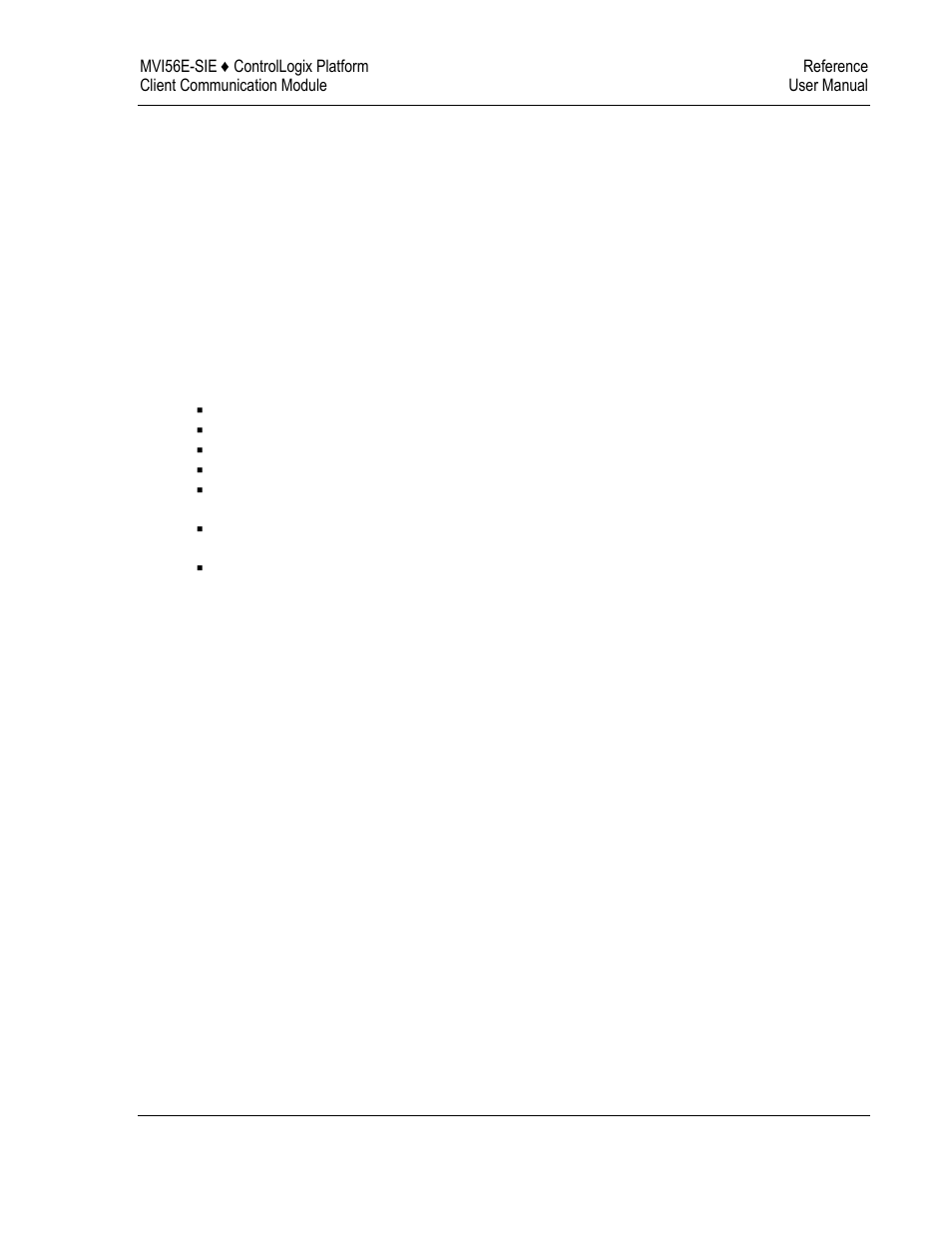4 client command list | ProSoft Technology MVI56E-SIE User Manual | Page 151 / 168