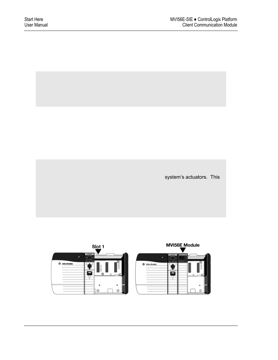 5 installing the module in the rack, Installing the module in the rack | ProSoft Technology MVI56E-SIE User Manual | Page 16 / 168