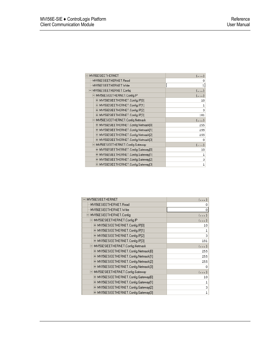 5 writing the ethernet settings to the module | ProSoft Technology MVI56E-SIE User Manual | Page 161 / 168
