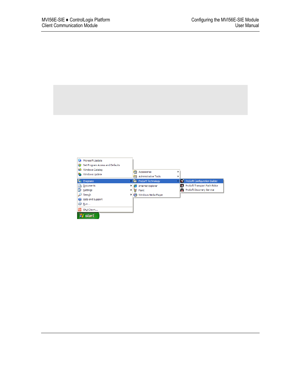 2 using prosoft configuration builder software, 1 setting up the project, Using prosoft configuration builder software | ProSoft Technology MVI56E-SIE User Manual | Page 39 / 168