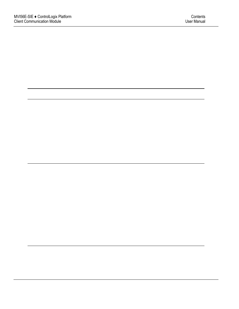ProSoft Technology MVI56E-SIE User Manual | Page 5 / 168