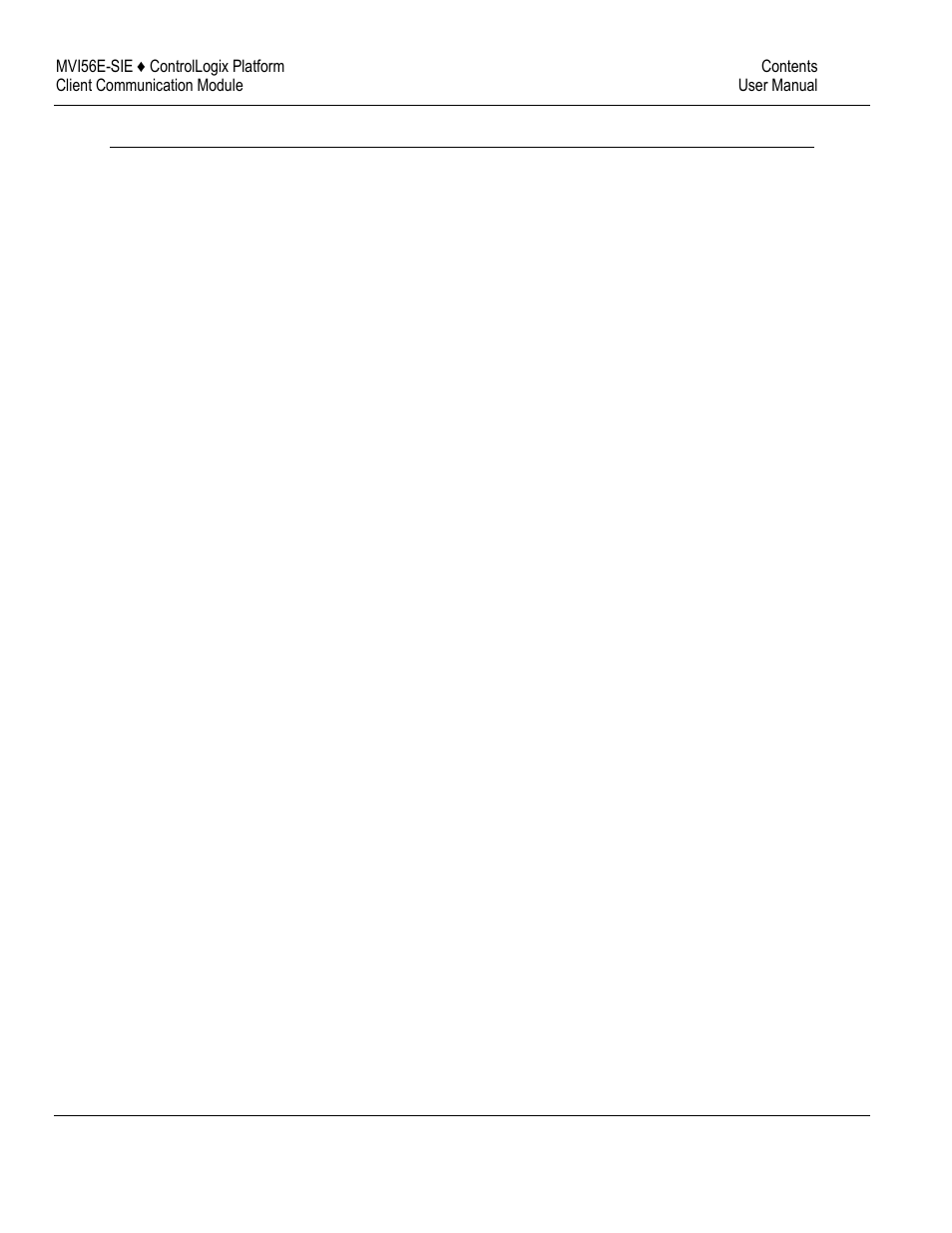 ProSoft Technology MVI56E-SIE User Manual | Page 7 / 168