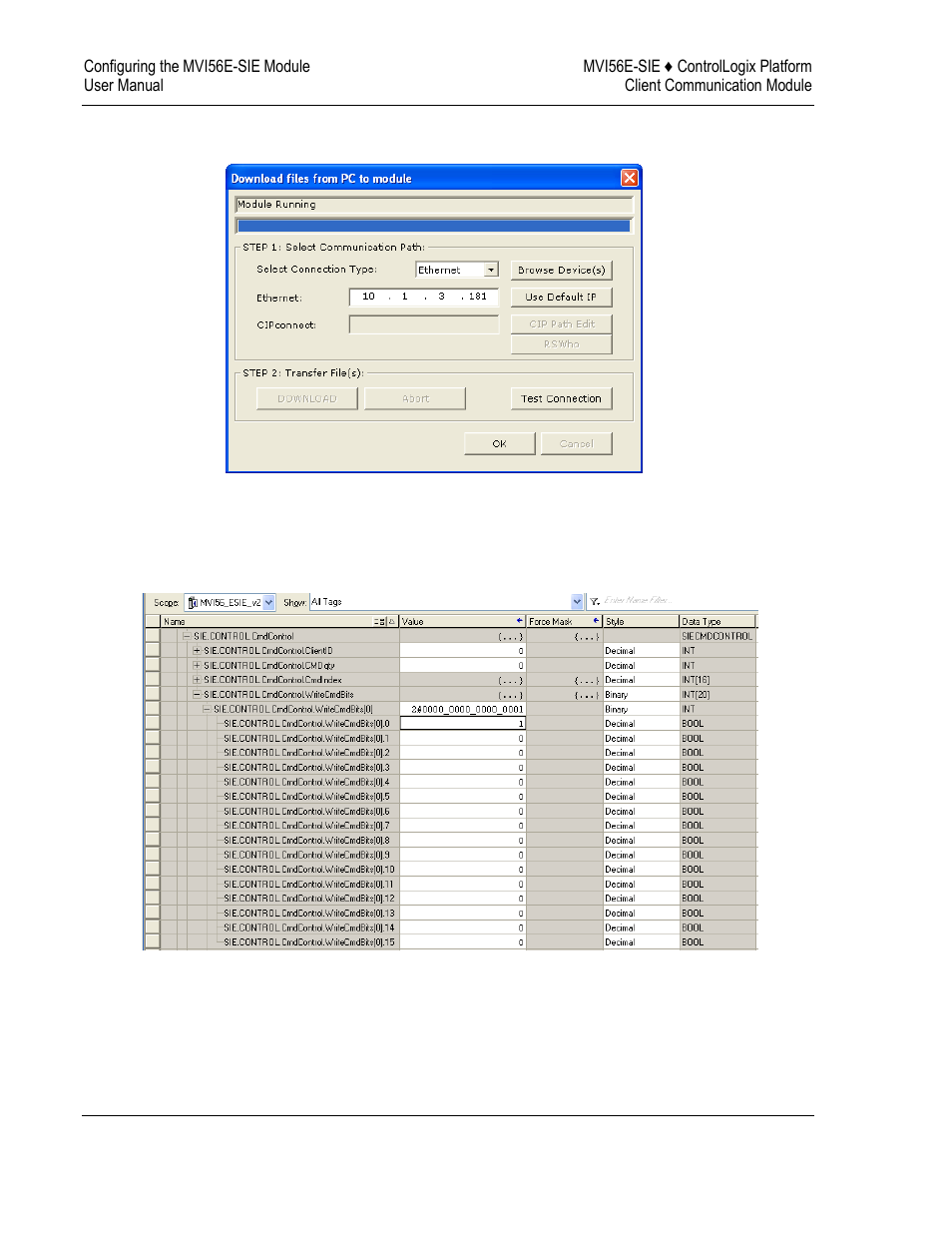 ProSoft Technology MVI56E-SIE User Manual | Page 74 / 168