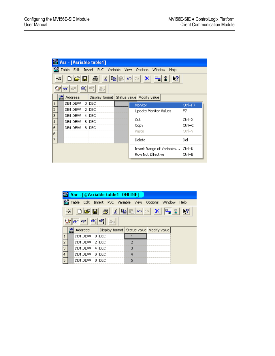 ProSoft Technology MVI56E-SIE User Manual | Page 76 / 168