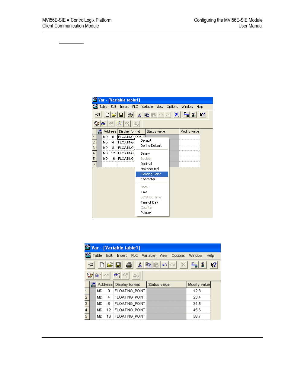 Example 2 | ProSoft Technology MVI56E-SIE User Manual | Page 77 / 168